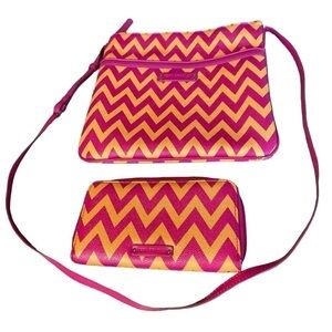 Vera Bradley Crossbody & Matching Wallet